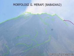 Sepekan Gunung Merapi 88 Kali Semburkan Lava