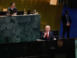 Israel Retas Ponsel Warga Gaza Tampilkan Netanyahu Pidato di Sidang Umum PBB