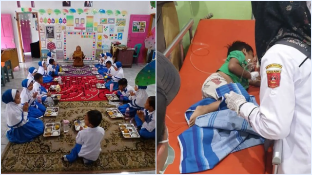 Puluhan Murid TK dan SD di Agam Sumbar Diduga Keracunan Usai Santap MBG