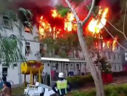 Hunian Pekerja di IKN Ludes Terbakar, Masyarakat Tak Boleh Nge-Live TikTok