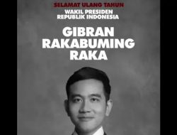 Prabowo Ucapkan Selamat Ulang Tahun ke Gibran, Netizen Soroti Latar Hitam Putih Berpadu Merah: Why?