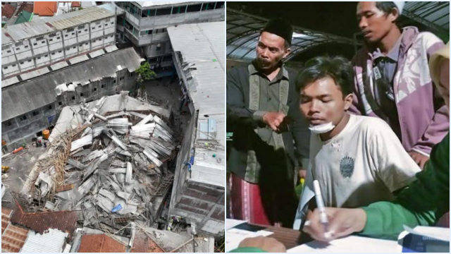 Pengakuan Santri Ponpes Al-Khoziny Sidoarjo, Dihukum Bantu Ngecor Bangunan yang Ambruk