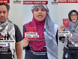 Global Sumud Flotilla Ditahan, Sejumlah Aktivis Malaysia Unggah Video SOS Diculik Israel