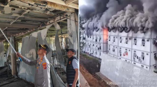 Kebakaran Rusun HPK 1 Tower Nusa Indah di IKN Diduga Akibat Barang Terlarang Dibawa Masuk ke Kamar
