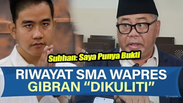 Penggugat Gibran Bongkar Celah Fatal di Ijazah SMA: UU Pemilu Minta Yang Sederajat, Bukan Setara!