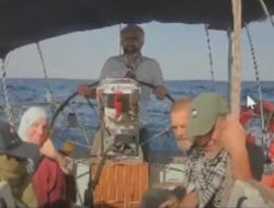 Kapal Patungan Rakyat Indonesia Jadi Pejuang Terakhir Armada Sumud