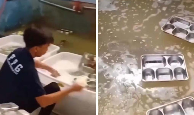 Viral Video Tempat Makanan MBG Dicuci Pakai Air Kotor hingga Netizen Geram