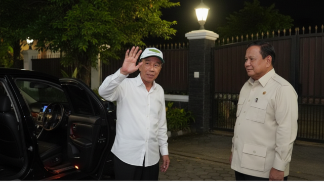Jokowi Temui Prabowo sebagai Kunjungan Perpisahan
