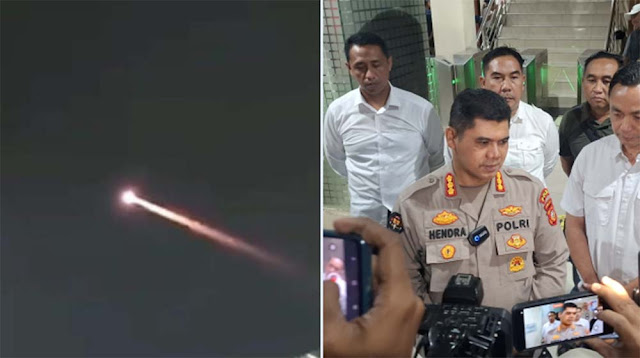 Langit Cirebon Mendadak Merah! BRIN Sebut Meteor, Polisi Bilang Cuma Api Tebu. Mana yang Benar?