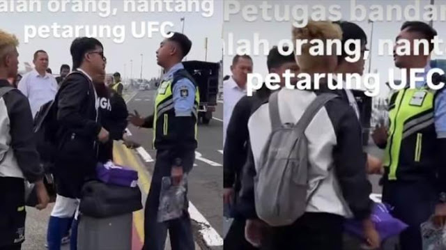 Viral Jeka Saragih Eks Petarung UFC Nyaris Adu Jotos dengan Petugas Bandara Gegara Dibentak