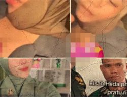 Beredar Link Video 1 Menit Hilda Pricillya VS Pratu Risal Junior Suaminya di Hotel