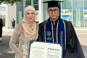 Mulan Jameela Unggah Momen Haru, Putra Pertama Lulus dari Kampus Elite di Tokyo!