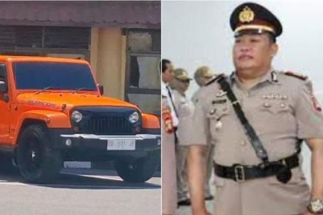 Polisi Makassar Pakai Rubicon Plat Palsu Cuma Ditegur, Kok Bisa?