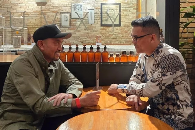 Ahmad Sahroni Ketemu Bro Ron, Dapat Tawaran Mengejutkan Buat PSI?