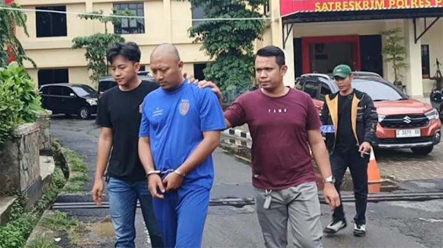 Istri Tersangka Pembunuh Dina Oktaviani Diperiksa, Penampilan Heryanto Kini Bikin Pangling