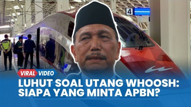 Luhut Buka Suara Soal Utang Kereta Cepat: Purbaya Tanya, Siapa yang Minta APBN?