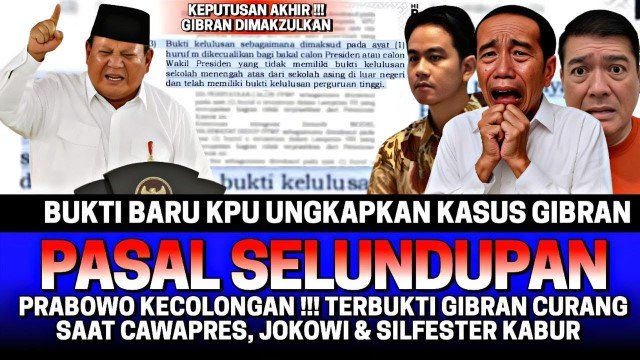 Roy Suryo Bongkar Pasal Selundupan! Konspirasi KPU Soal Ijazah Gibran Akhirnya Terungkap.