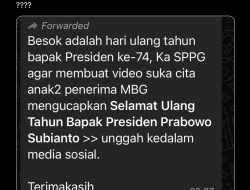 Prabowo 74 Tahun, Bocah Penerima Bansos Ini Ucapkan Terima Kasih Lewat Video yang Bikin Haru