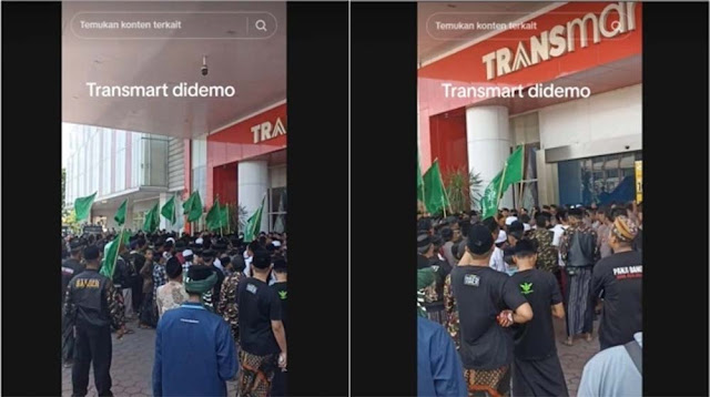 Santri Demo di Transmart Jember, Ternyata Salah Sasaran! Ini Faktanya