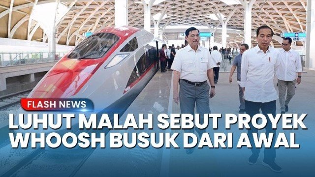 Luhut Bongkar Masalah Kereta Cepat: Ini Barang Busuk Sejak Awal!