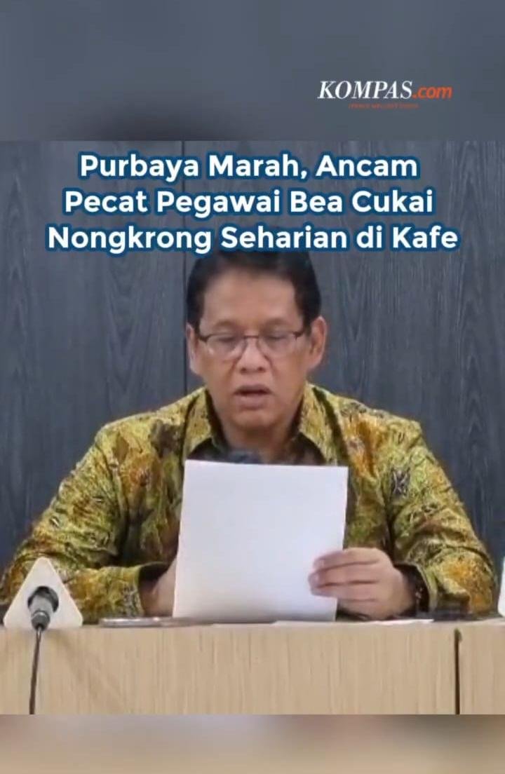 Purbaya Murka! Pegawai Bea Cukai yang Nongkrong Seharian di Kafe Dapat Ancaman Pecat