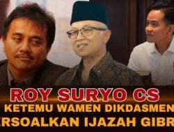 UPDATE! Gagal Temui Wamen, Roy Suryo Malah Bocorkan Data ANEH Ini Soal Sekolah Gibran