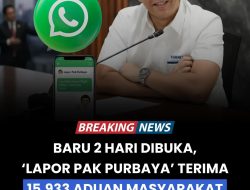 LAPOR PAK PURBAYA Banjir Aduan! 15.933 Keluhan Cuma dalam 2 Hari, Ada Apa?