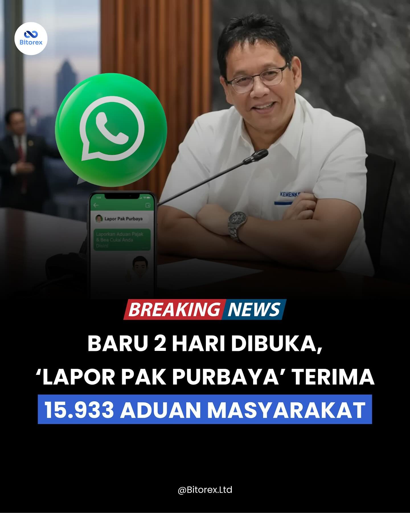 LAPOR PAK PURBAYA Banjir Aduan! 15.933 Keluhan Cuma dalam 2 Hari, Ada Apa?
