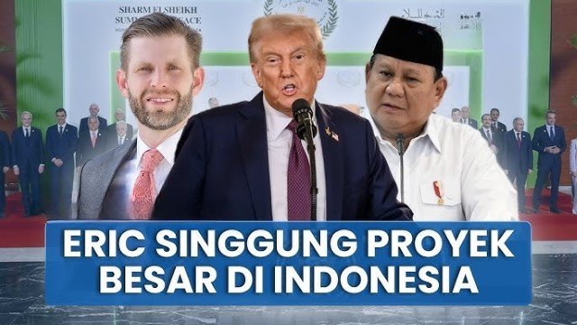 Rp28 Triliun! Proyek Rahasia Eric Trump di Bali & Lido yang Bikin Dunia Ternganga