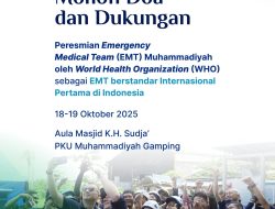 EMT Muhammadiyah: Tim Medis Darurat Pertama Indonesia yang Berstandar Internasional