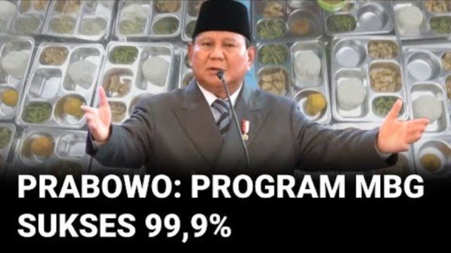 Prabowo Sebut Kasus Keracunan Siswa Dibesar-besarkan, Ini Klaim MBG 99,99% Berhasil!