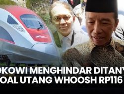 Jokowi Ngacir Ditanya Soal Utang Whoosh, Benarkah UGM Masih Bangga?