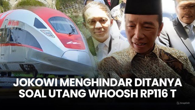 Jokowi Ngacir Ditanya Soal Utang Whoosh, Benarkah UGM Masih Bangga?