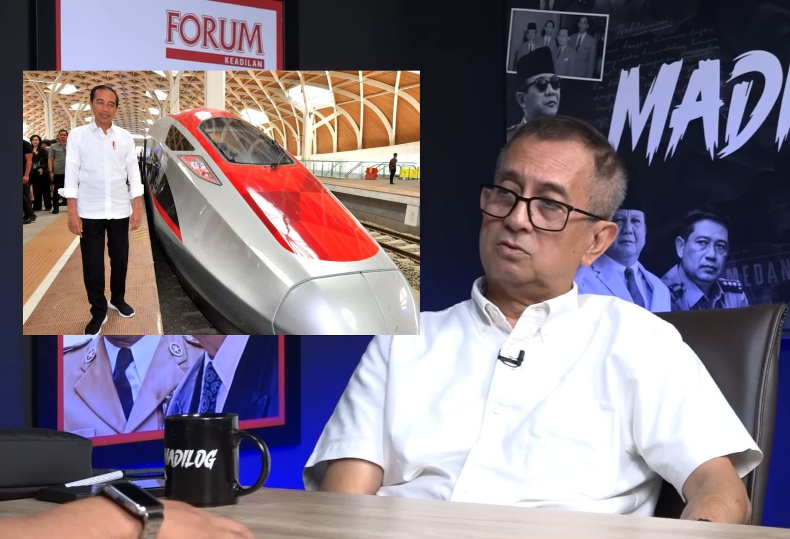 Anggota Wantimpres Injak Kaki Analis Kebijakan yang Tolak Proyek Kereta Cepat Jokowi, Ini yang Terjadi