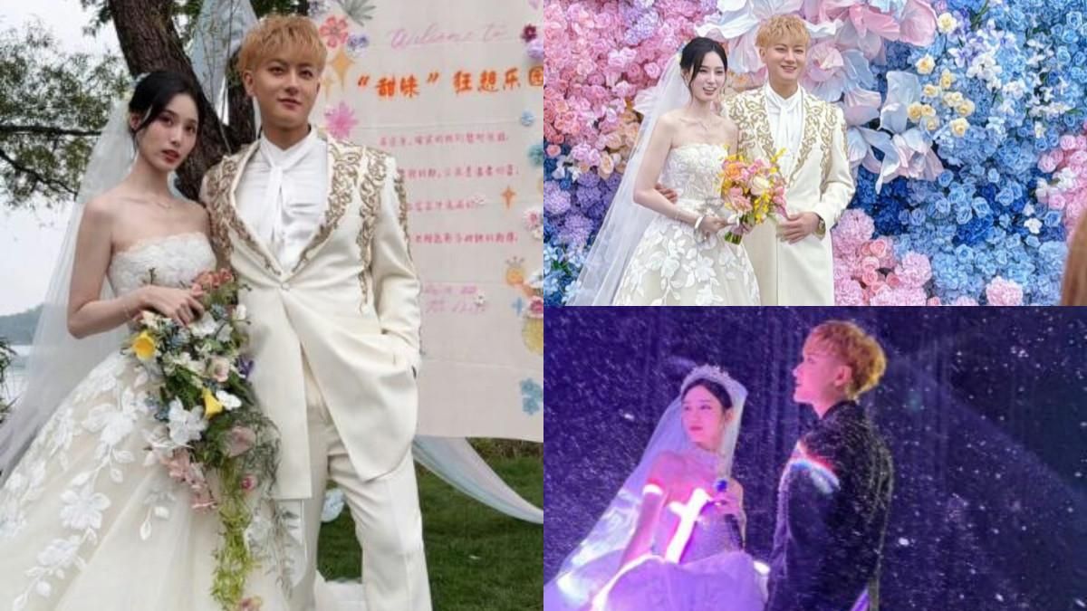 Gak Nyangka! Begini Kemewahan Pernikahan Huang Zitao & Xu Yiyang, Tema Galaksi Ungu sampai Hadiah iPhone 17