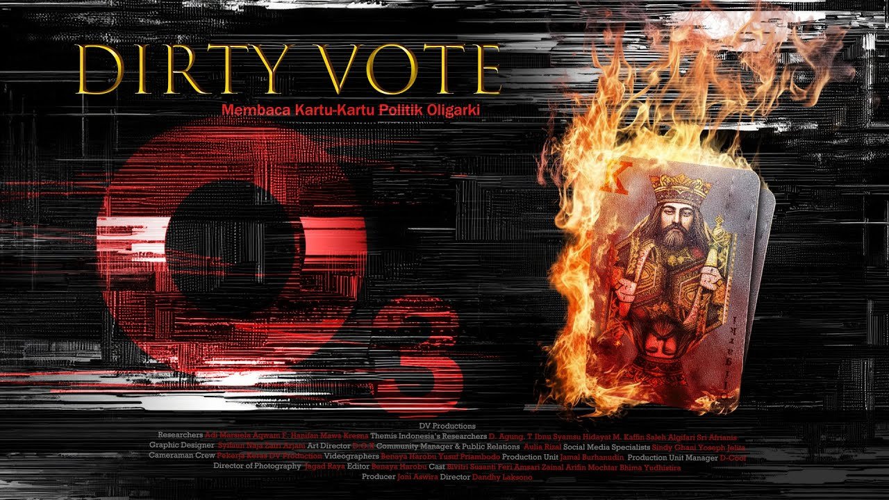 Dirty Vote O3 Bocorkan Strategi Oligarki Kuasai Pemilu 2029, Tonton Sekarang!