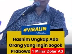 Hashim Bocorkan Modus Sogok 1 Miliar Dolar AS ke Prabowo, Siapa Dalangnya?