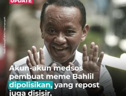Bahlul atau Bahlil? Akun Medsos Pembuat Meme Dilaporkan ke Polda Metro