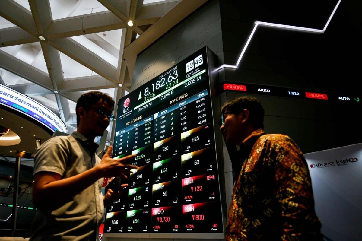 IHSG Melonjak ke 8.165! Transaksi Tembus Rp1,5 Triliun di Awal Ses