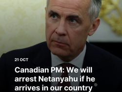 Benarkah PM Kanada Ancam Tangkap Netanyahu Jika Berkunjung?