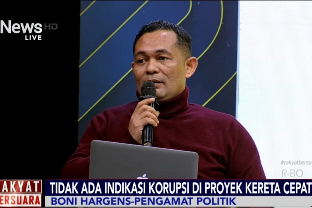 Boni Hargens Bongkar Fakta: Benarkah Whoosh Bersih dari Dugaan Korupsi?