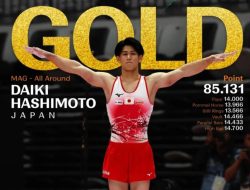 Daiki Hashimoto Pertahankan Mahkota! Ini Hasil Lengkap Kejuaraan Dunia Senam 2025
