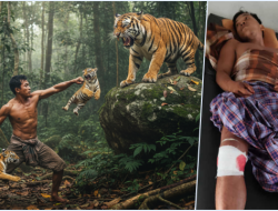 Bertarung Mati-Mati dengan 3 Harimau, Kisah Pencari Damar Ini Bikin Merinding!