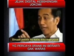 Jokowi Bohong? Ini Bukti di Dunia Maya yang Bikin Merinding!