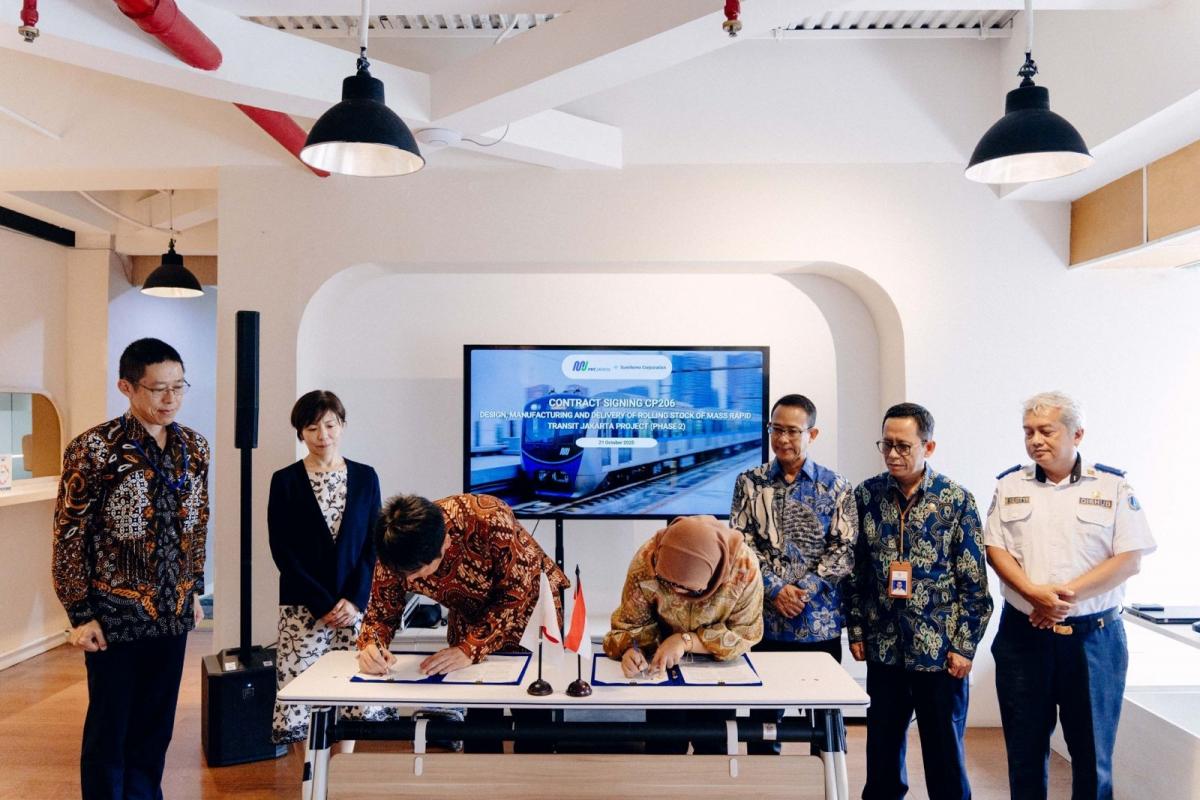 MRT Jakarta Tambah 8 Kereta Baru, Fase 2A ke Kota Makin Dekat!