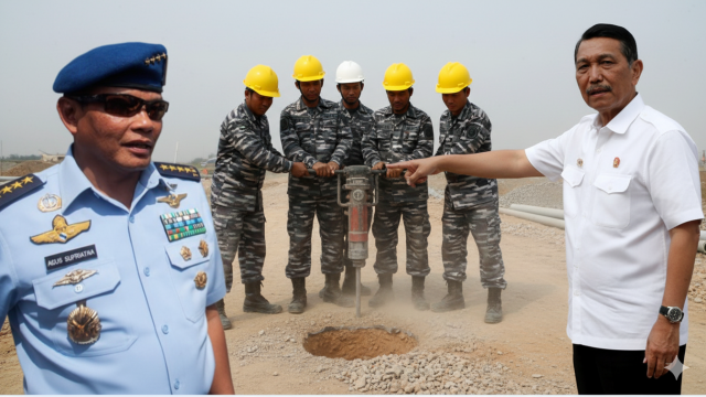 Luhut Ditekan TNI AU Saat Pekerja China Diamankan di Proyek Kereta Cepat?