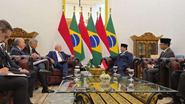 Momen Bersejarah! Prabowo dan Presiden Brasil Bongkar Masa Depan Kerja Sama Dagang