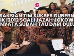 Mantan Tim Sukses Jokowi Bongkar Kecurigaan Mencurigakan Soal Ijazah: Ini yang Bikin Mereka Terkejut!