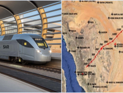 Rp112 T, Jarak 15x Lebih Panjang: Proyek Kereta Cepat Saudi Bikin Whoosh Terlihat Seperti Apa?