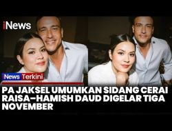 Raisa Ajukan Cerai ke Hamish Daud: Sidang Perdana 3 November 2025, Apa Pemicunya?